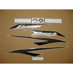 YAMAHA FZS600 FAZER 2002 - BLUE VERSION DECALS SET