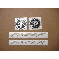 YAMAHA FZ6 FAZER 2006 - BLACK VERSION DECALS SET