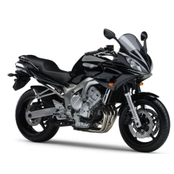 YAMAHA FZ6 FAZER 2006 - BLACK VERSION DECALS SET