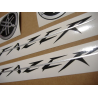 YAMAHA FZ6 FAZER 2006 - BLUE VERSION DECALS SET