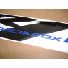 YAMAHA YZF-R1 CUSTOM BLACK DECALS SET