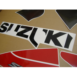Suzuki GSX-R 600 1998 - RED/BLACK VERSION DECALS SET