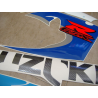 Suzuki GSX-R 600 1999 - WHITE/BLUE VERSION DECALS SET