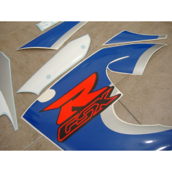 Suzuki GSX-R 600 1999 - WHITE/BLUE VERSION DECALS SET