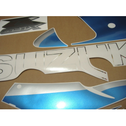 Suzuki GSX-R 600 2000 - BLUE/BLACK VERSION DECALS SET