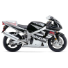 Suzuki GSX-R 600 2003 - SILVER/BLACK VERSION DECALS SET