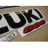 Suzuki GSX-R 600 2007 - BLACK VERSION DECALS SET