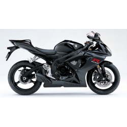 Suzuki GSX-R 600 2007 - BLACK VERSION DECALS SET