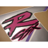 SUZUKI GSX-R 750 1992 - BLACK/GREY VERSION DECALS SET