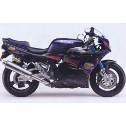 SUZUKI GSX-R 750 1994 - BLACK/PURPLE VERSION DECALS SET