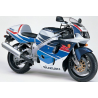 Suzuki GSX-R 750 1997 - WHITE/BLUE VERSION DECALS SET
