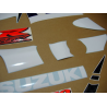 Suzuki GSX-R 750 1999 - WHITE/BLUE VERSION DECALS SET