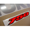 Suzuki GSX-R 750 2006 - YELLOW/BLACK VERSION DECALS SET
