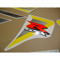 Suzuki GSX-R 750 2006 - YELLOW/BLACK VERSION DECALS SET