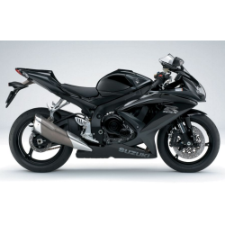 Suzuki GSX-R 750 2008 - BLACK VERSION DECALS SET