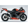 Suzuki GSX-R 750 2008 - BLACK/ORANGE VERSION DECALS SET