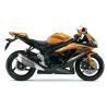 Suzuki GSX-R 750 2009 - BLACK/GOLD VERSION DECALS SET