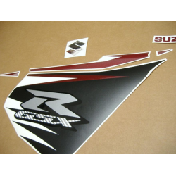 Suzuki GSX-R 750 2011 - WHITE/BLUE VERSION DECALS SET