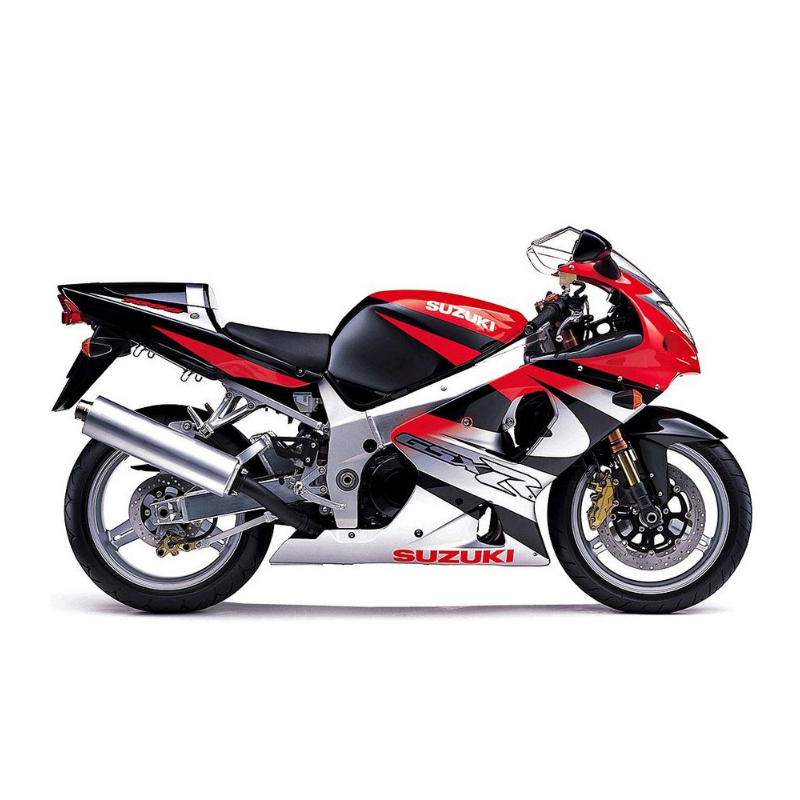 Suzuki GSX-R 1000 2001 - RED/BLACK/SILVER VERSION DECALS SET