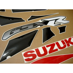 Suzuki GSX-R 1000 2001 - RED/BLACK/SILVER VERSION DECALS SET