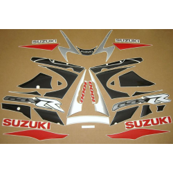 Suzuki GSX-R 1000 2001 - RED/BLACK/SILVER VERSION DECALS SET