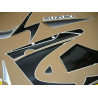 Suzuki GSX-R 1000 2001 - SILVER/BLACK VERSION DECALS SET