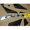 Suzuki GSX-R 1000 2001 - SILVER/BLACK VERSION DECALS SET