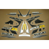Suzuki GSX-R 1000 2001 - SILVER/BLACK VERSION DECALS SET