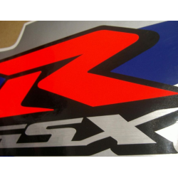Suzuki GSX-R 1000 2002 - BLUE/BLACK/SILVER VERSION DECALS SET