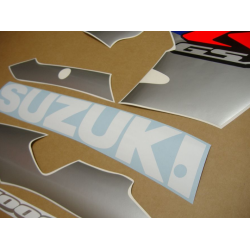 Suzuki GSX-R 1000 2002 - BLUE/BLACK/SILVER VERSION DECALS SET