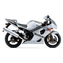 Suzuki GSX-R 1000 2003 - SILVER VERSION VERSION DECALS SET