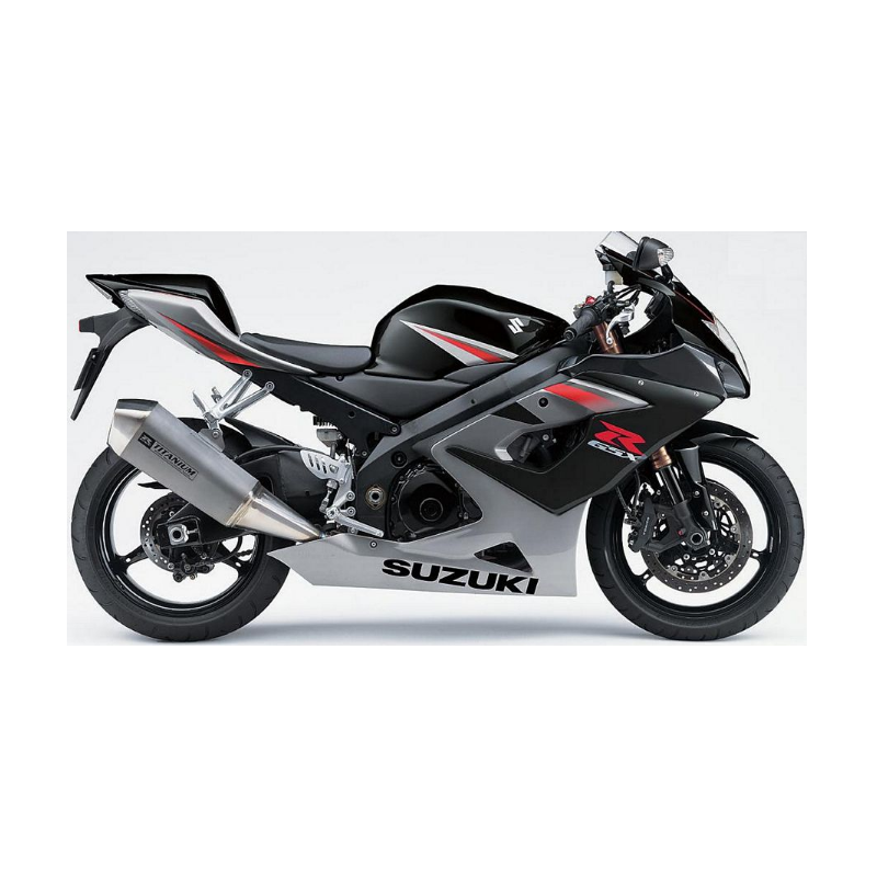 Suzuki GSX-R 1000 2005 - BLACK/GREY VERSION DECALS SET