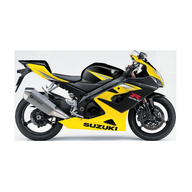 Suzuki GSX-R 1000 2005 - YELLOW/BLACK VERSION DECALS SET