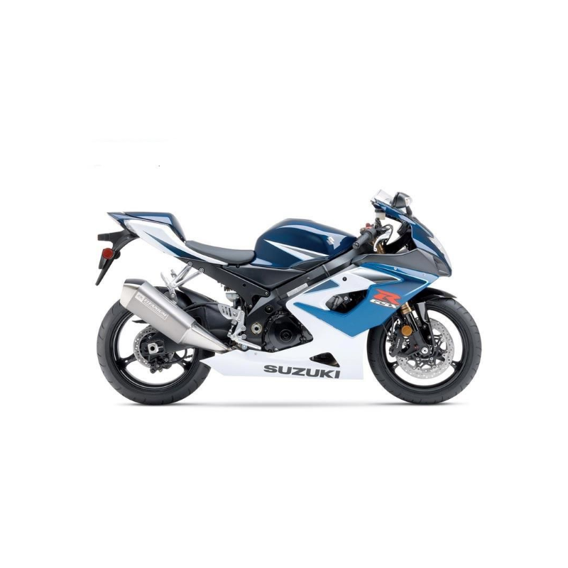 Suzuki GSX-R 1000 2006 - WHITE/BLUE VERSION DECALS SET