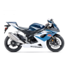 Suzuki GSX-R 1000 2006 - WHITE/BLUE VERSION DECALS SET