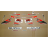 Suzuki GSX-R 1000 2007 - SILVER/RED VERSION DECALS SET