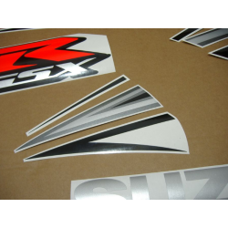 Suzuki GSX-R 1000 2007 - YELLOW/SILVER VERSION DECALS SET