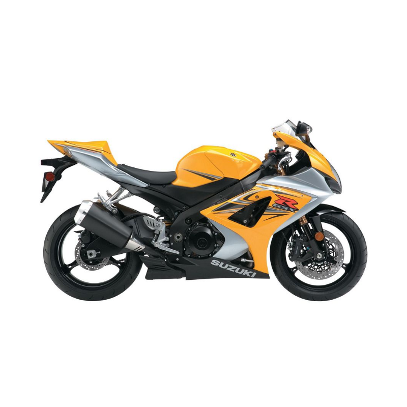 Suzuki GSX-R 1000 2007 - YELLOW/SILVER VERSION DECALS SET