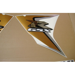 Suzuki GSX-R 1000 2008 - BLACK/GOLD VERSION DECALS SET