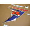 Suzuki GSX-R 1000 2008 - WHITE/BLUE VERSION DECALS SET