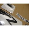 Suzuki GSX-R 1000 2009 - BURGUNDY/BLACK VERSION DECALS SET