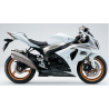 Suzuki GSX-R 1000 2009 - WHITE VERSION DECALS SET