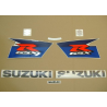Suzuki GSX-R 1000 2010 - WHITE/BLACK VERSION DECALS SET