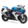 Suzuki GSX-R 1000 2010 - WHITE/BLACK VERSION DECALS SET