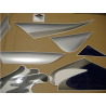 SUZUKI HAYABUSA 2005 - DARK BLUE/SILVER VERSION DECALS