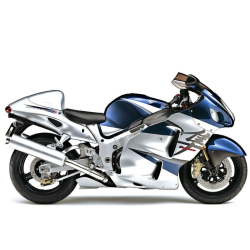 SUZUKI HAYABUSA 2005 - DARK BLUE/SILVER VERSION DECALS