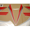 SUZUKI HAYABUSA 2005 - RED/BLACK VERSION DECALS