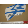 SUZUKI HAYABUSA 2007 - BLUE VERSION DECALS