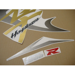 SUZUKI HAYABUSA 2008 - DARK BLUE VERSION DECALS