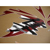 SUZUKI HAYABUSA 2008 - ORANGE/RED VERSION DECALS